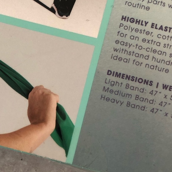 Fitness Resistance Straps  for Increasing Strength & Flexibility & PT 3pk NWT - Picture 3 of 4